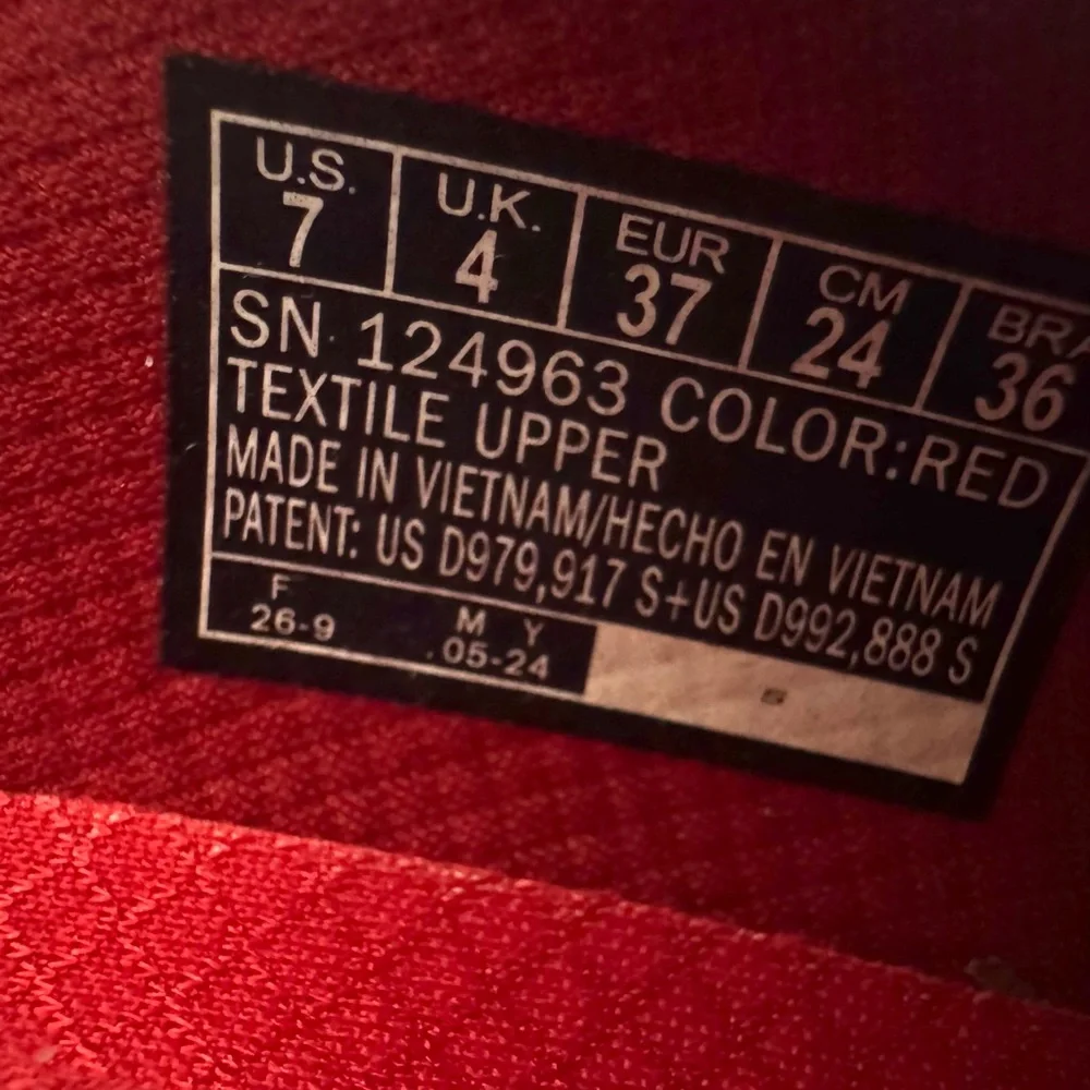 Skechers Performance Go Walk Joy Slip-On Walking Sneakers, Red, Size 7, NWT - Picture 10 of 11